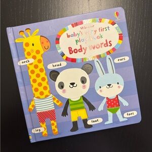 Usborne Baby's First Playbook Body Words